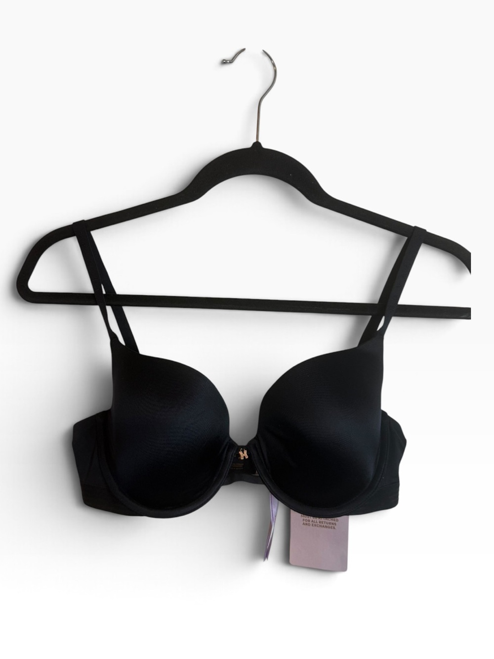 NWT Savage x Fenty Black Core Microfiber T-Shirt Bra